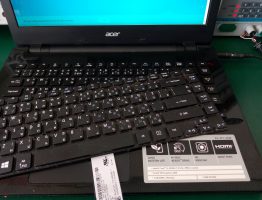 ACER E5-471 เปลี่ยน Keyboard