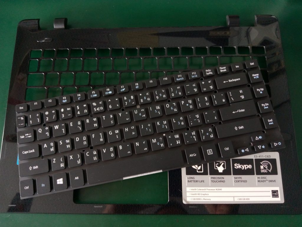 เปลี่ยน Keyboard โน๊ตบุ๊ค