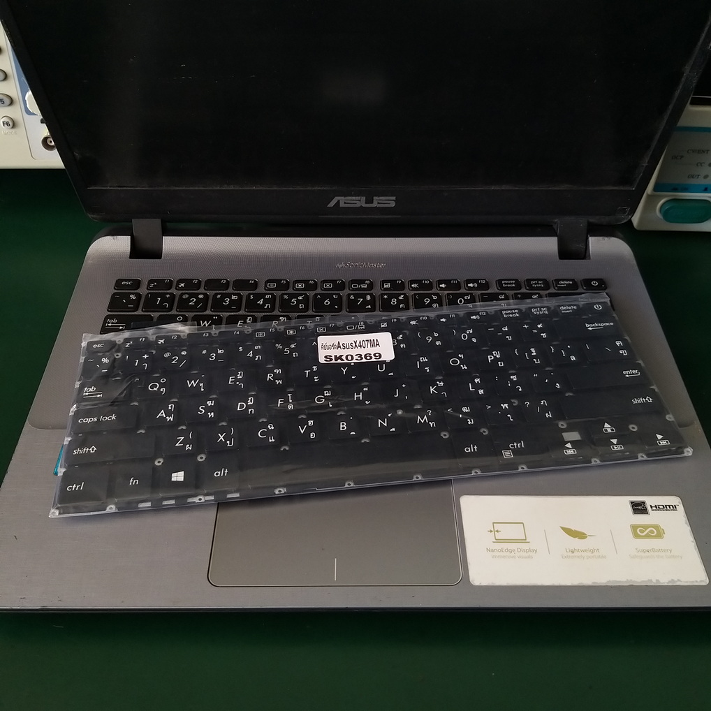 ASUS X407MA เปลี่ยนKeyboard